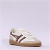 Gola Viper Leather Gumsole Retro Trainer - Off-White Bone Otter